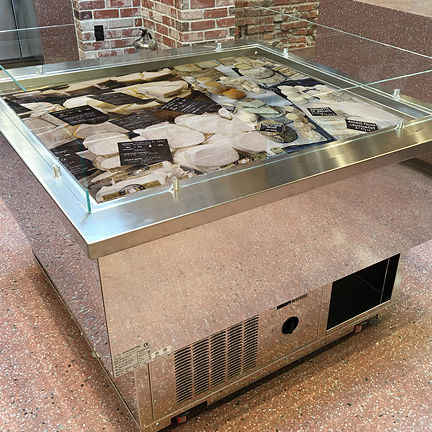 Vitrine réfrigérée îlot - CENTRO - Oscartek - pour commerce / en inox / sans porte
