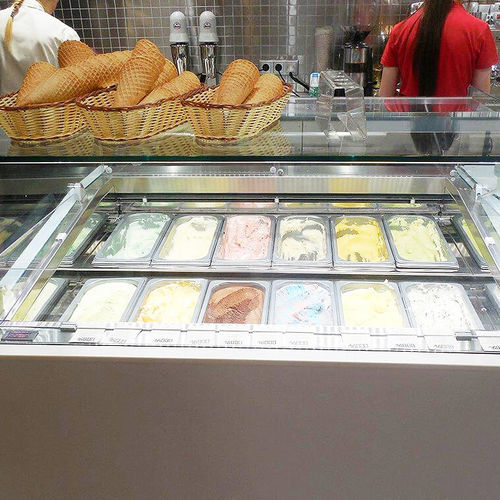 Vitrine réfrigérée comptoir - GEM R4 GELATO - Oscartek - pour commerce / en inox / à portes coulissantes