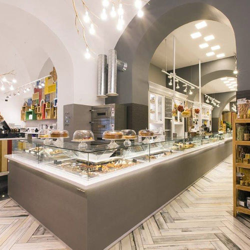Vitrine réfrigérée comptoir - GEM R4 PRO DELI - Oscartek - pour pâtisserie / pour boulangerie / en inox
