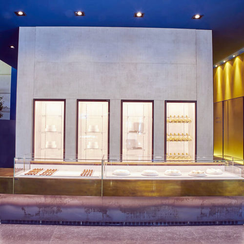 Vitrine réfrigérée comptoir - GEM-TEK - Oscartek - pour pâtisserie / pour boulangerie / en inox