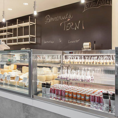 Vitrine réfrigérée comptoir - LA CROSSE COMBI - Oscartek - pour commerce / en inox / sans porte