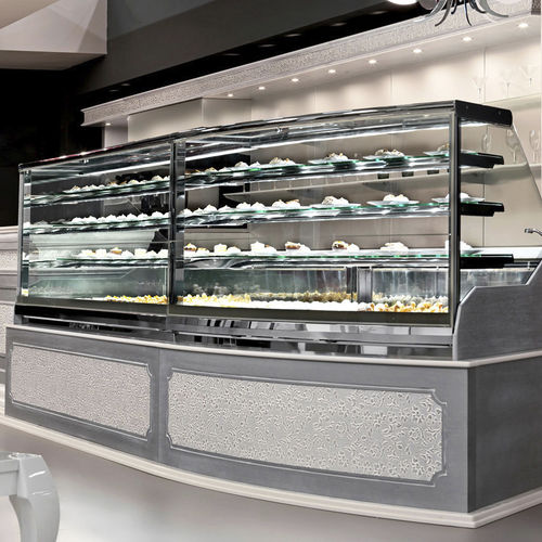Vitrine réfrigérée comptoir - DIAMOND  - Oscartek - pour pâtisserie / pour boulangerie / en inox
