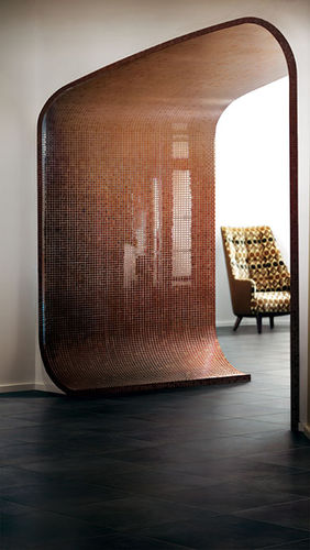 Mosaïque en verre - GLASS BOX - NEMO TILE - texturée / d'intérieur / murale