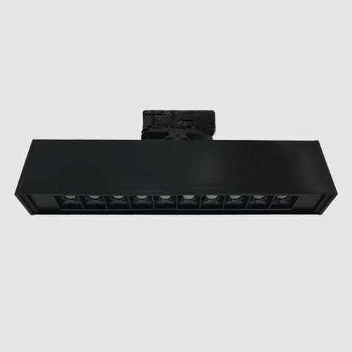 Éclairage sur rail à LED - DOT S - Nexia - rectangulaire / en aluminium / professionnel