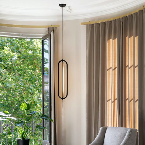 Suspension - BOW - Nexia - en aluminium / contemporaine / d'intérieur