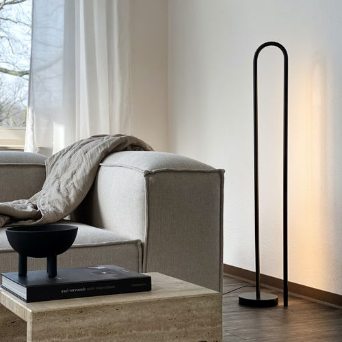 Lampe sur pied - BOW  - Nexia - en aluminium / contemporaine / d'intérieur