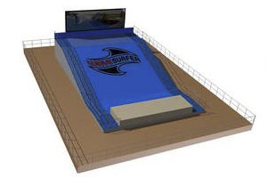 Toboggan droit - WAVESURFER FLOATING DOCK - Arihant Industrial Corporation Limited - pour parc aquatique / multiple