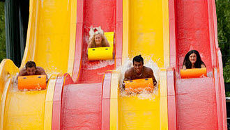Toboggan droit - DOWNHILL - Arihant Industrial Corporation Limited - pour parc aquatique / multiple