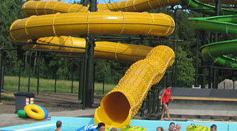 Toboggan tournant - THUNDER TUNNEL - Arihant Industrial Corporation Limited - pour parc aquatique / tubulaire