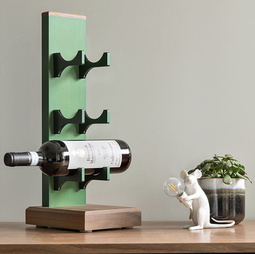 Porte-bouteille aluminium - Mini - Liquid Systems - bois / à poser / professionnel
