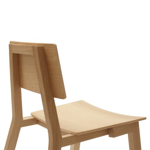 Chaise de bar contemporaine - CATWALKER - SPELL - d'intérieur / en chêne / en contreplaqué
