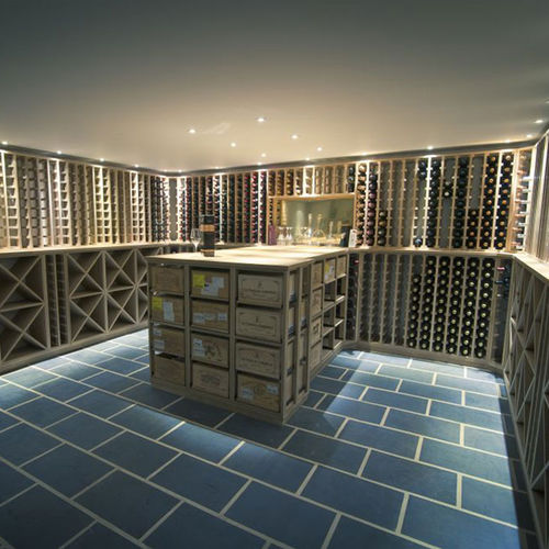 Cave à vin professionnelle - PERFECT FIT - Weinkeller-Profi - pose libre / en bois / sur mesure
