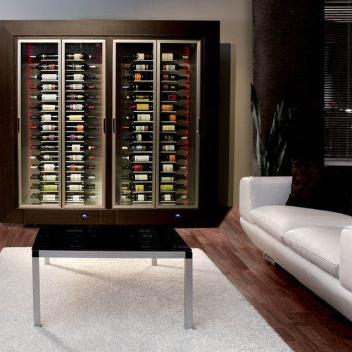 Cave à vin de vieillissement - Weinkeller-Profi - pose libre / en aluminium / en bois