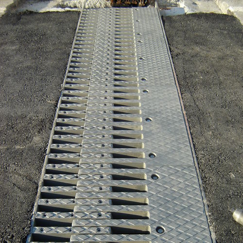 Joint de dilatation en acier - TENSA-FINGER GF - Mageba - pour construction de pont / modulaire