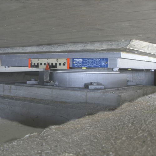 Appareil d'appui à pot - RESTON-POT - Mageba - structurel / en acier / pour les charges horizontales