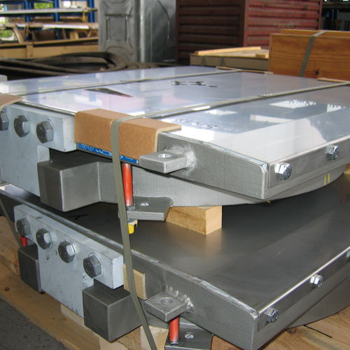 Appareil d'appui structurel - RESTON-ILM - Mageba - en inox / pour construction de pont