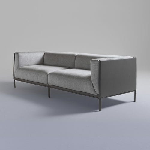 Canapé compact - Clou - My Home Collection - contemporain / en tissu / en polyuréthane