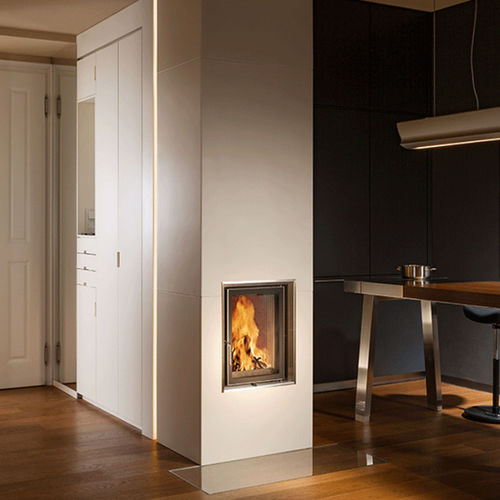 Poêle à bois - 2098 - Sommerhuber - contemporain / en faïence