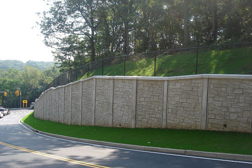 Mur de soutènement en béton armé - The Fort Miller Co. - en acier / modulaire / préfabriqué