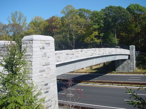 Pont en béton armé - TACONIC STATE PARKWAY - The Fort Miller Co. - à poutres / piétonnièr / préfabriqué