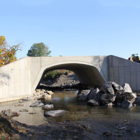 Pont en béton - O-SERIES® - Contech - en arc / préfabriqué / modulaire