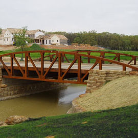 Pont en acier - CAPSTONE® - Contech - à treillis / piétonnièr