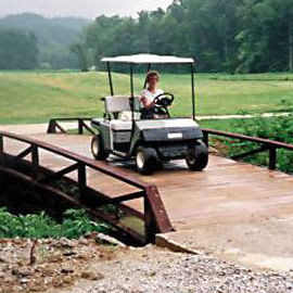 Pont en acier - EXPRESSWAY® - Contech - à treillis / piétonnièr