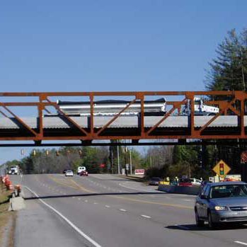 Pont en métal - COLONIAL FLAT - Contech - à treillis / piétonnièr