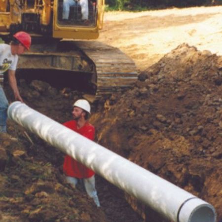 Canalisation en PVC - TRUSS - Contech - pour système de drainage
