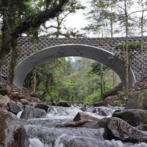 Dalot en aluminium - BRIDGECOR® STRUCTURAL PLATE - Contech - pour système de drainage