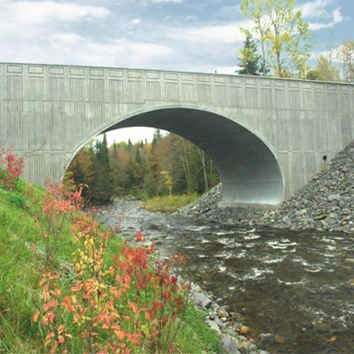 Dalot en aluminium - SUPER-SPAN™ - Contech - pour système de drainage