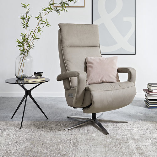 Fauteuil contemporain - MR 251 - Musterring - en cuir / en métal / ergonomique