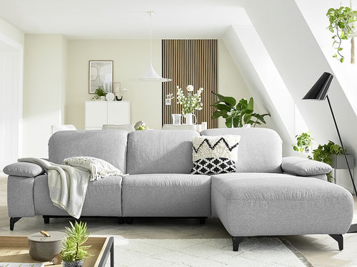 Canapé modulable - MR 370 - Musterring - contemporain / en tissu / en cuir