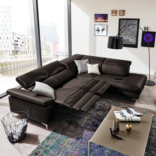 Canapé modulable - MR 4930 - Musterring - d'angle / contemporain / en cuir