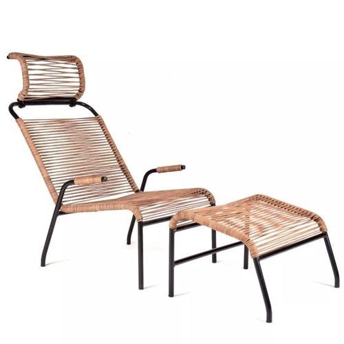 Fauteuil contemporain - Brazza - BOQA - en lin / en cuir / en PVC