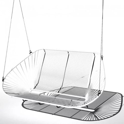 Canapé suspendu - Acapulco - BOQA - contemporain / d'extérieur / en lin