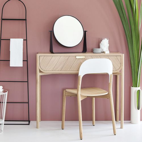 Console contemporaine - MARIUS - Harto - en chêne / en MDF / avec piètement en chêne