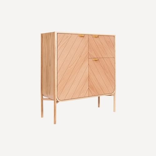 Commode haute - MARIUS - Harto - contemporaine / en MDF / en chêne