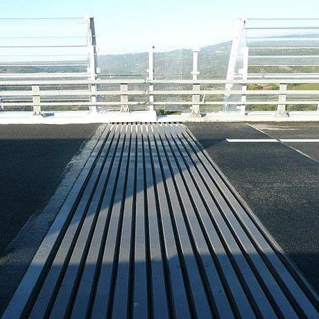 Joint de dilatation en acier - SWIVEL JOIST - Maurer SE - pour construction de pont / carrossable / imperméable