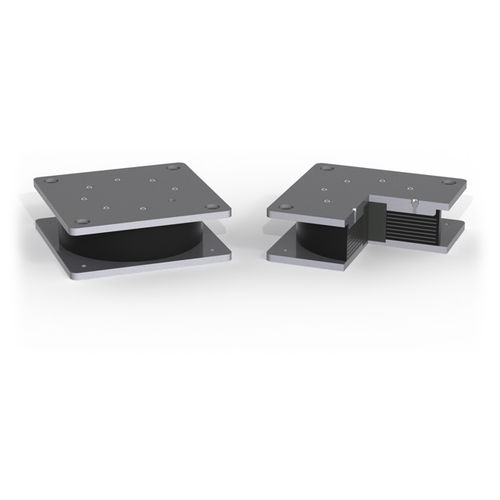 Appareil d'appui structurel - E-SAFE : LRB - Agom Metal Rubber engineering - antivibratoire / sismique / en élastomère