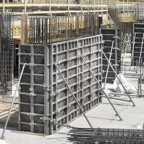 Coffrage cadre - P300  - Pilosio - modulaire / en métal / pour mur