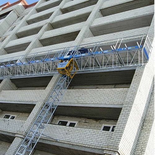 Plateforme élévatrice de travail - T30 - Pilosio - pour façade / à usage professionnel / résidentielle