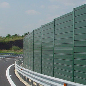 Mur anti-bruit avec panneau modulaire - CIR ambiente - en aluminium / pour autoroute