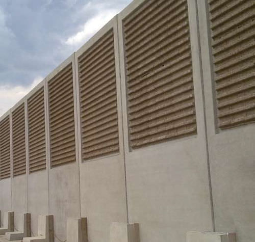 Mur anti-bruit modulaire - MOBILE - CIR ambiente - préfabriqué / en béton / en bois