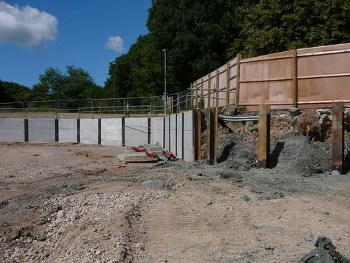 Mur de soutènement en acier - Phi Group - en éléments préfabriqués