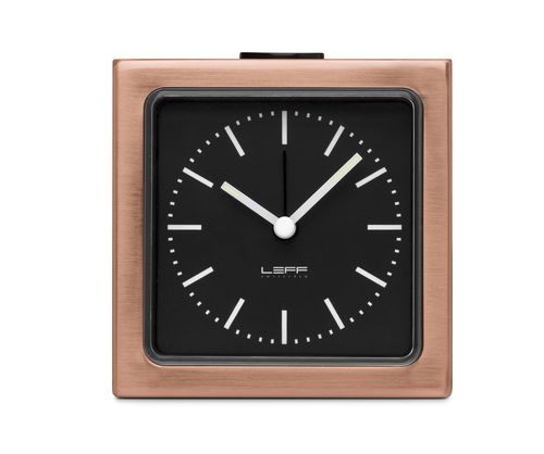 Horloge classique - BLOCK : LT90201 - LEFF amsterdam - de table / analogique / en ABS