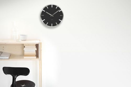 Horloge contemporaine - METLEV - LEFF amsterdam - murale / analogique / en verre