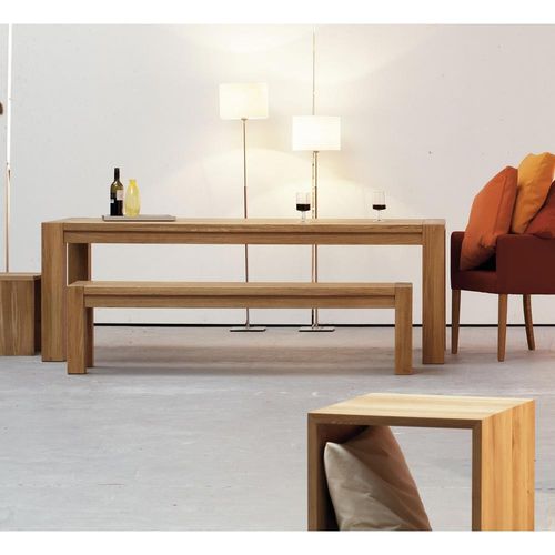 Table contemporaine - VALENTINO - Jankurtzmöbel - en chêne / rectangulaire