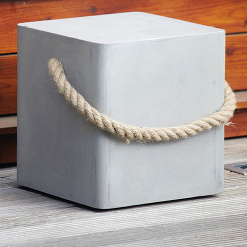Tabouret contemporain - Jankurtzmöbel - en béton / piètement central / de jardin