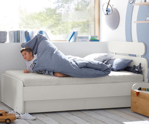 Lit simple - MINIMO - NOW! By Hülsta - contemporain / avec base de rangement / pour enfant